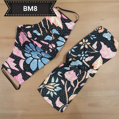 Batik Solo Mask & Bandana Combo (1 set)