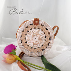 Trendy Rattan Bag Plain