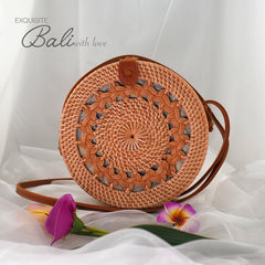 Trendy Rattan Bag Plain