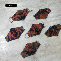 Premium Batik Solo Mask (2 pcs)
