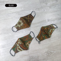 Premium Batik Solo Mask (2 pcs)