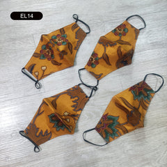 Premium Batik Solo Mask (2 pcs)