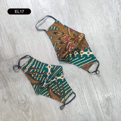 Premium Batik Solo Mask (2 pcs)