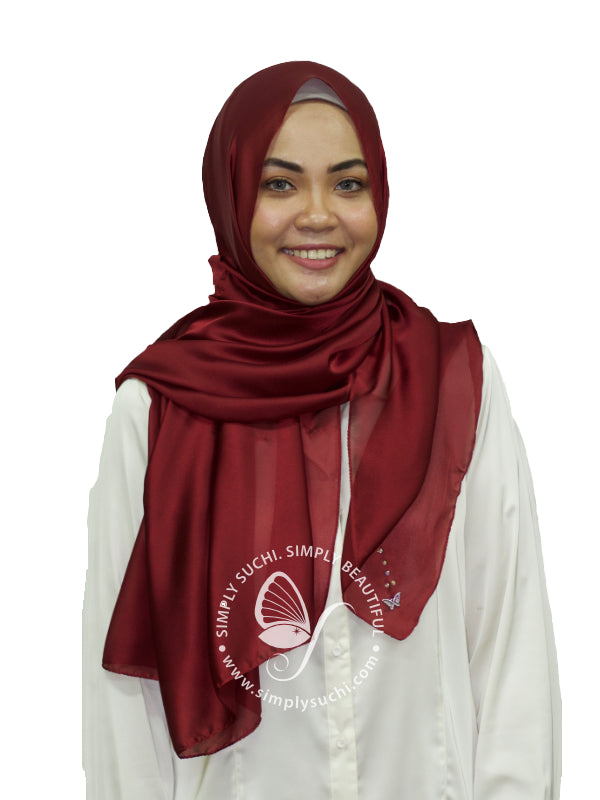 GROUNDED GLOSSY MAROON GROUNDED GLOSSY MAROON