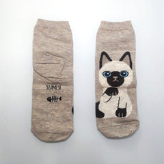 Luv My Meow Meow Ankle Socks