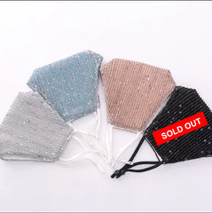Glitter Face Mask (2 pcs)