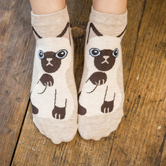 Luv My Meow Meow Ankle Socks