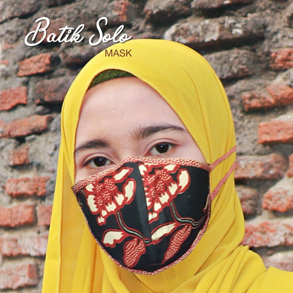 Batik Solo Mask Hijabi