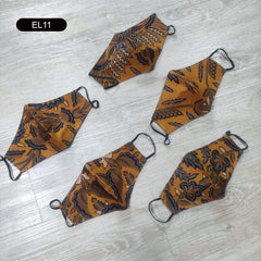 Premium Batik Solo Mask (2 pcs)