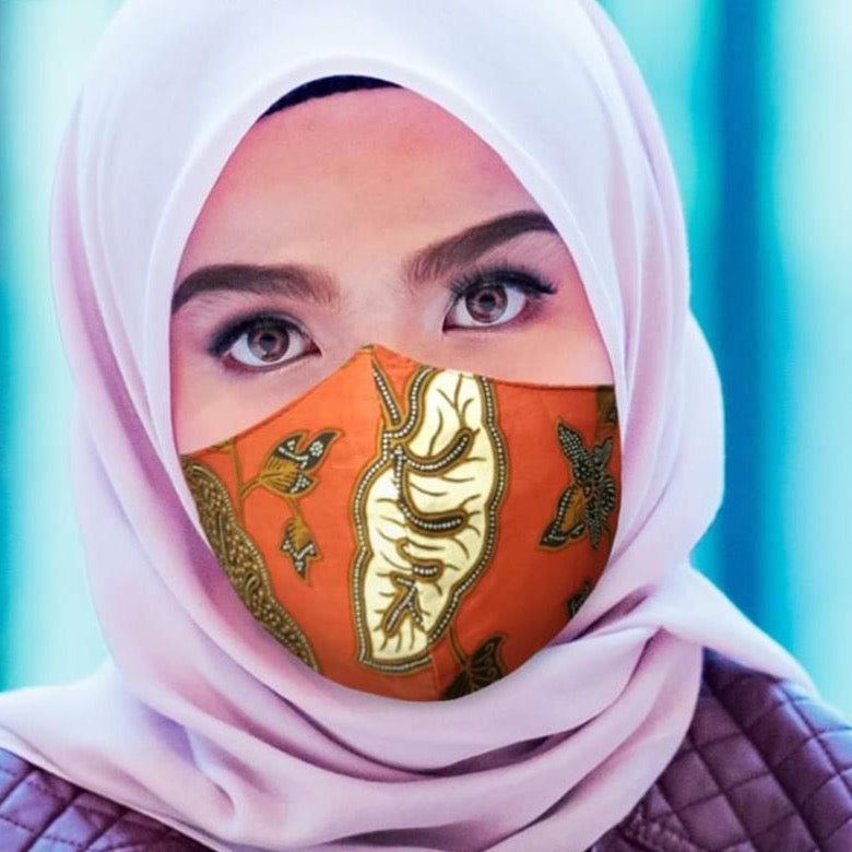 Premium Batik Solo Mask (2 pcs)