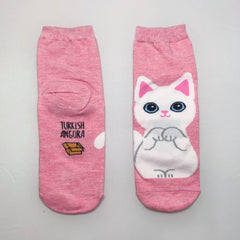 Luv My Meow Meow Ankle Socks